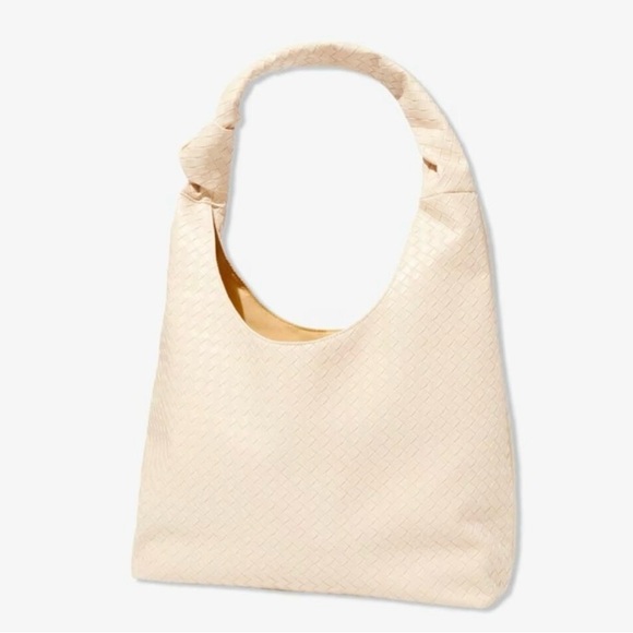 Ulta Beauty - White / Cream Woven Bag - Picture 1 of 2